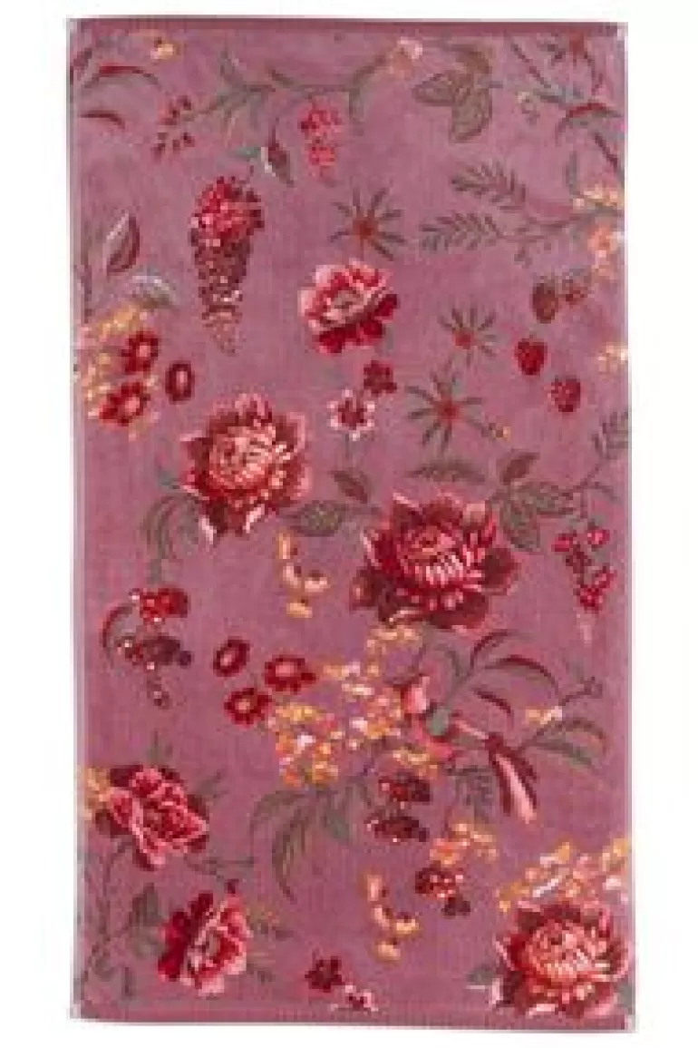 Handdoeken-Pip Studio Badhanddoek Secret Garden Mauve 55X100Cm Paars