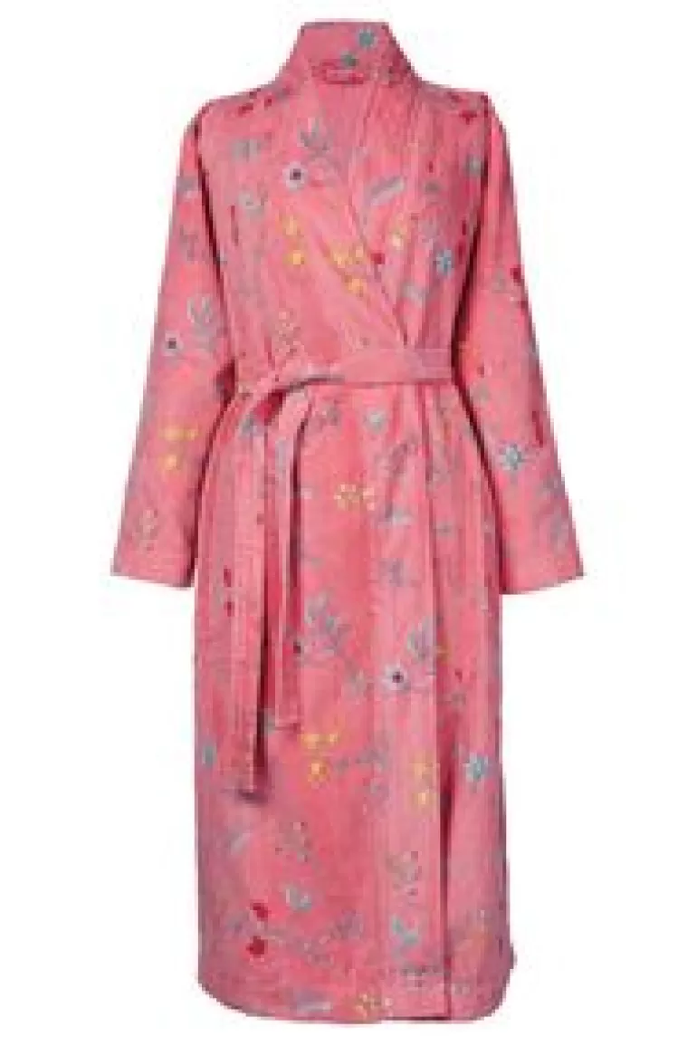 Badjassen-Pip Studio Badjas Les Fleurs Roze