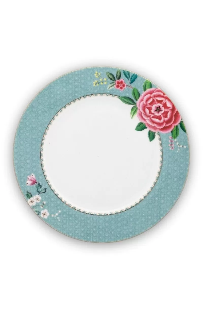 Hot Pip Studio Blushing Birds Dinerbord 26,5Cm Blauw