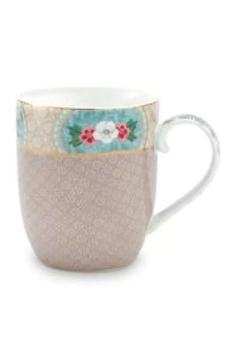 Koffiemokken-Pip Studio Blushing Birds Mok Klein Khaki