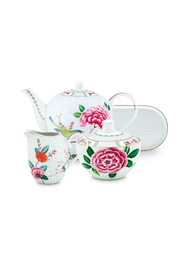 Cheap Pip Studio Blushing Birds Thee Set/4 Wit