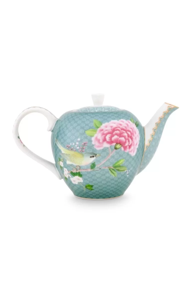 Theepotten-Pip Studio Blushing Birds Theepot Klein Blauw