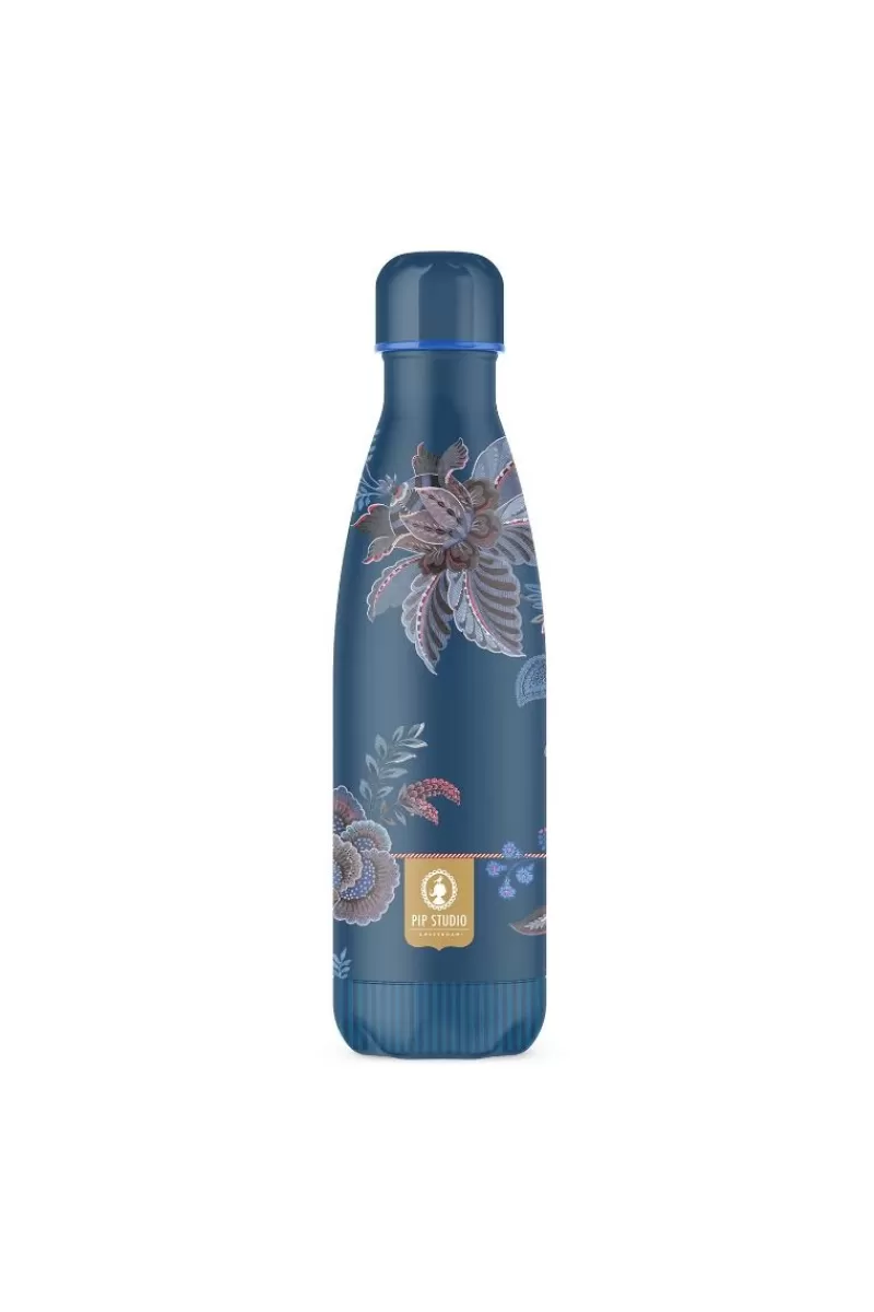 Online Pip Studio Cece Fiore Thermosfles Donker 500Ml Blauw