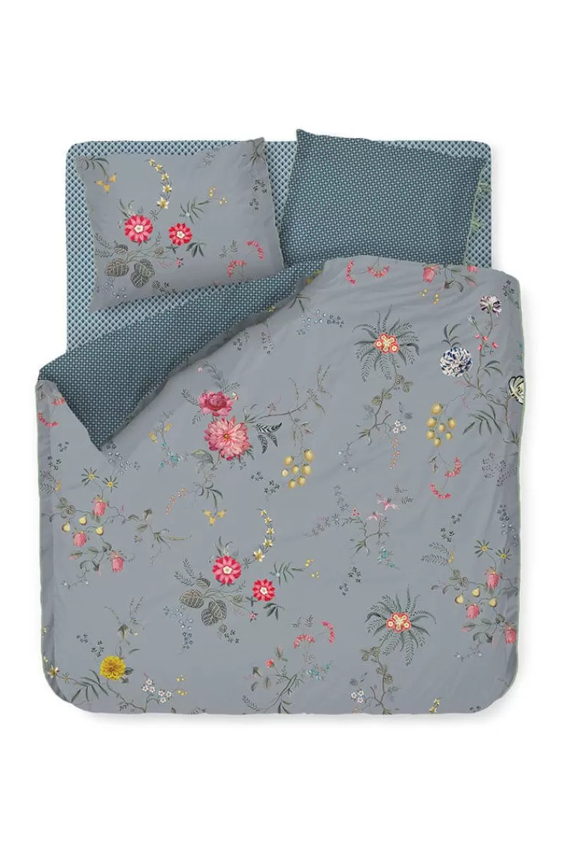 Discount Pip Studio Dekbedovertrek Fleur Grandeur Blauw