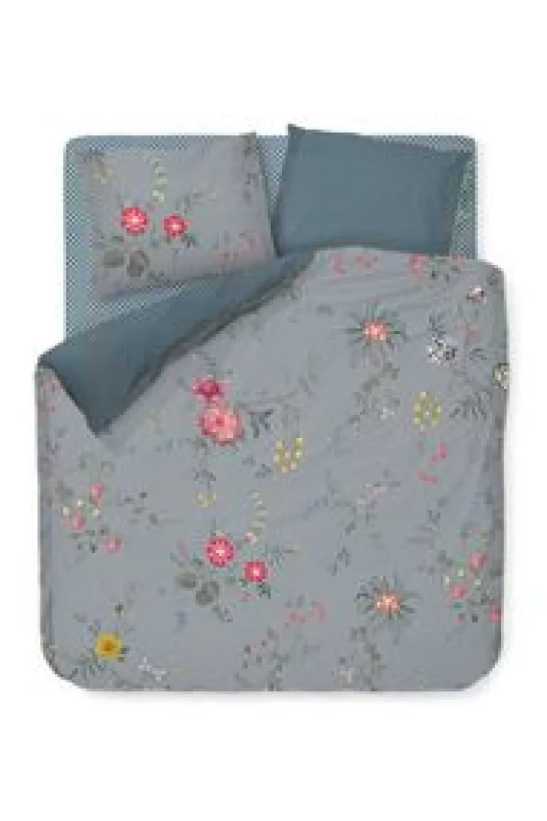 Dekbedovertrekken-Pip Studio Dekbedovertrek Fleur Grandeur Blauw