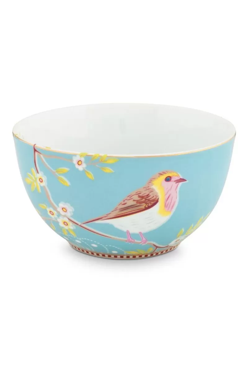 Flash Sale Pip Studio Floral Kom Early Bird 15 Cm Blauw