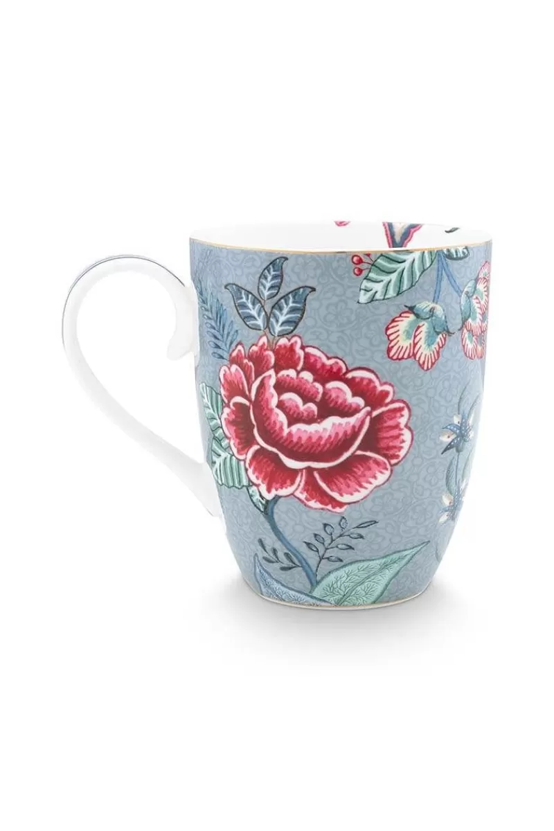 Flash Sale Pip Studio Flower Festival Eenpersoons Thee Blauw