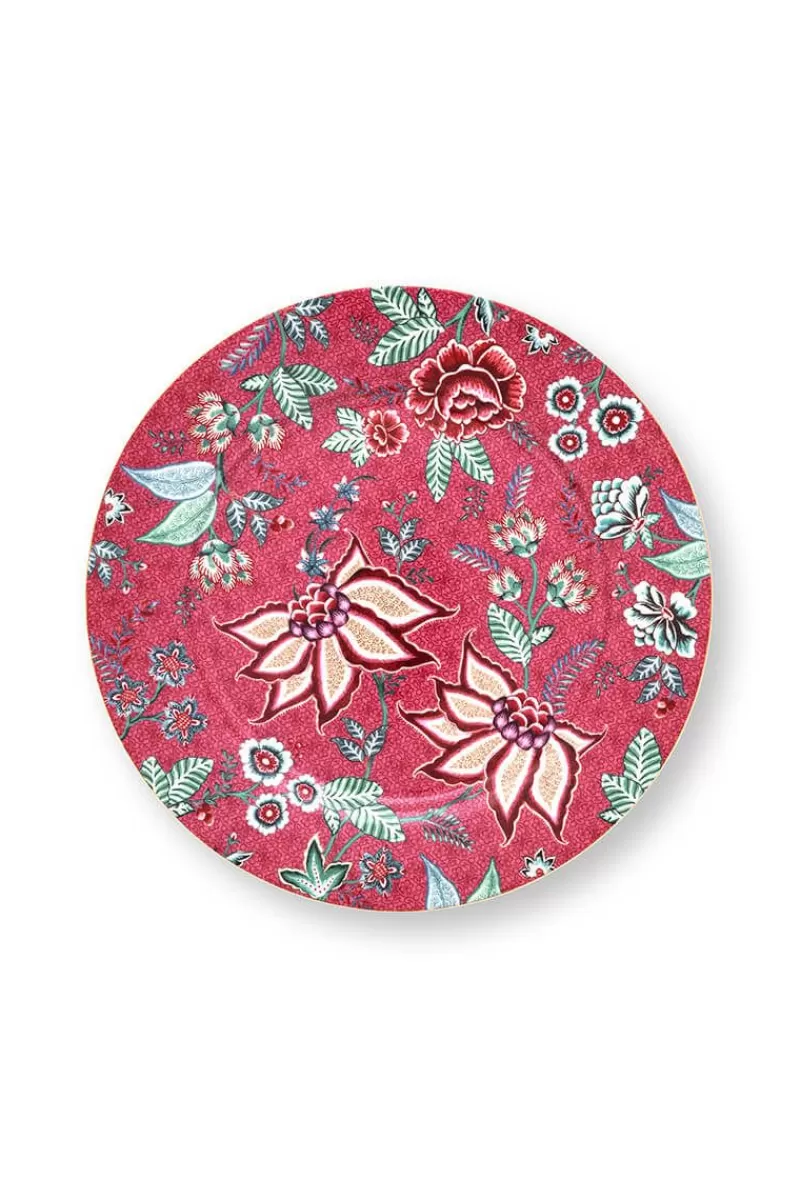 Clearance Pip Studio Flower Festival Onderbord Donker 32 Cm Roze