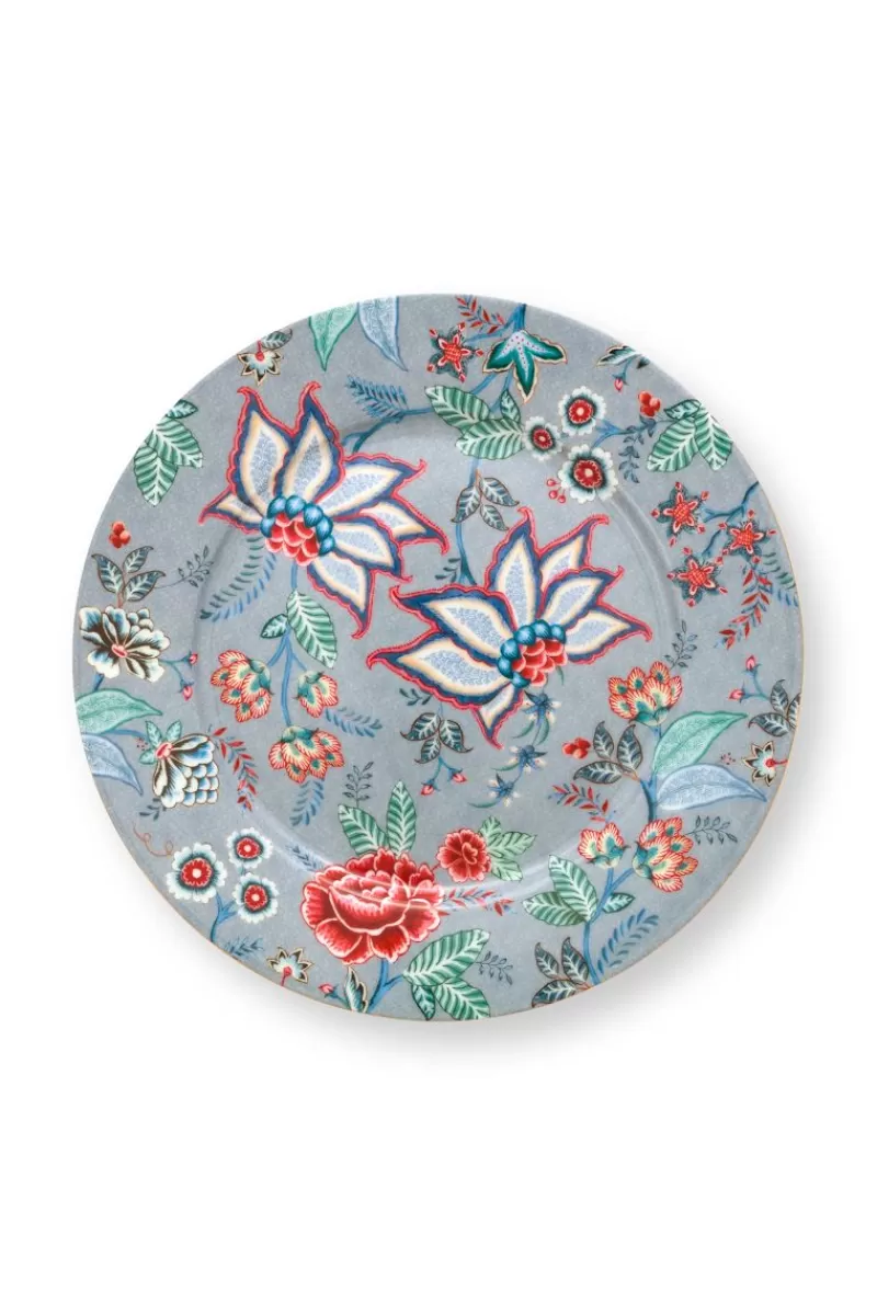 Shop Pip Studio Flower Festival Onderbord Licht 32 Cm Blauw