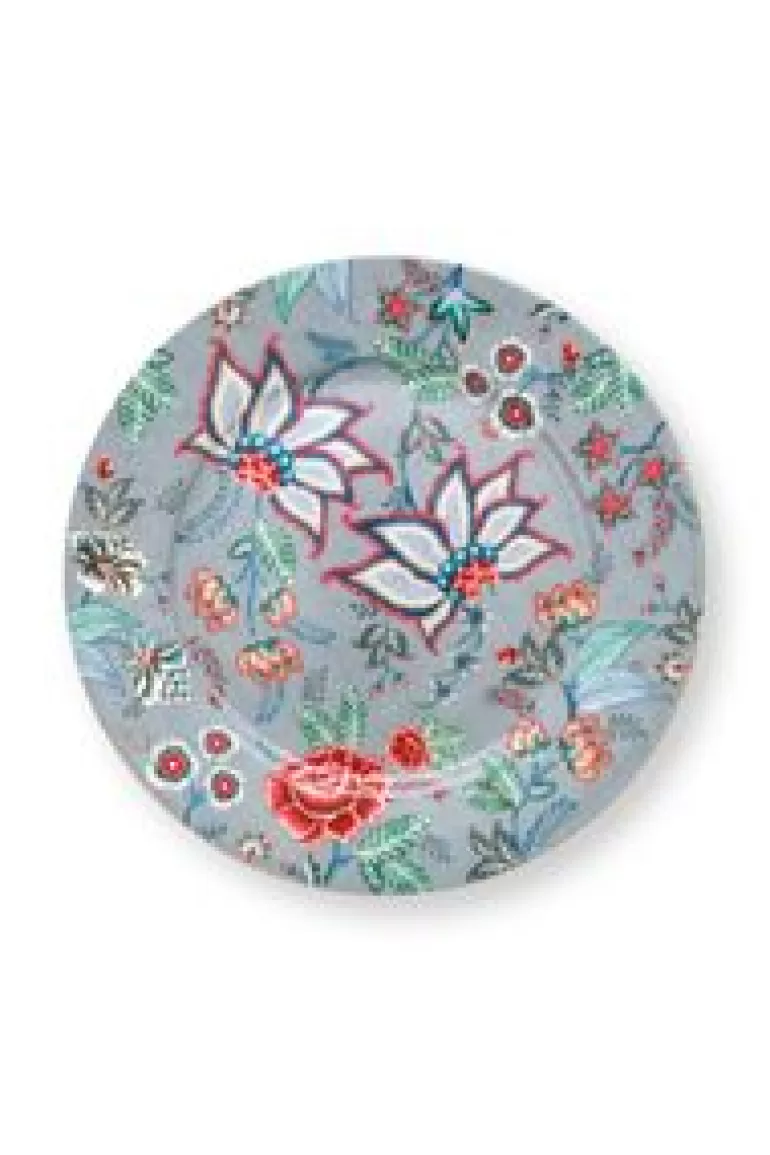 Onderborden-Pip Studio Flower Festival Onderbord Licht 32 Cm Blauw