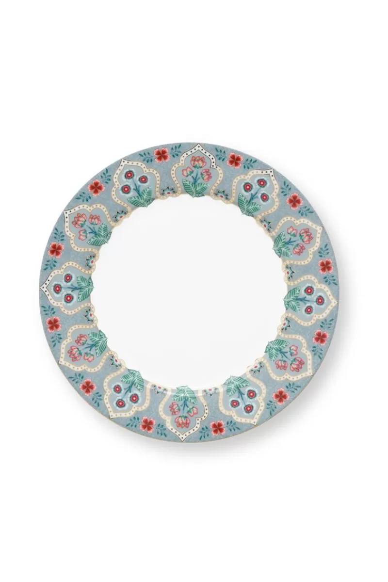 Clearance Pip Studio Flower Festival Ontbijtbord Licht 21 Cm Blauw