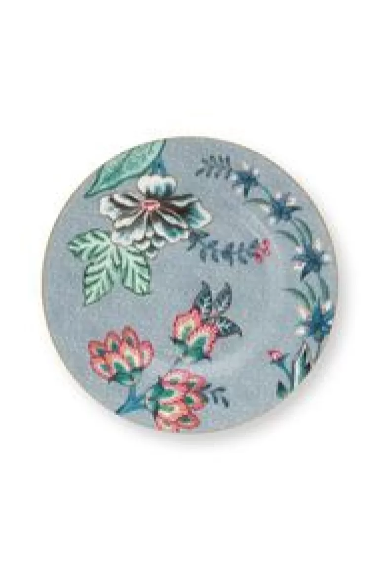 Gebaksborden-Pip Studio Flower Festival Petit Four Licht 12 Cm Blauw