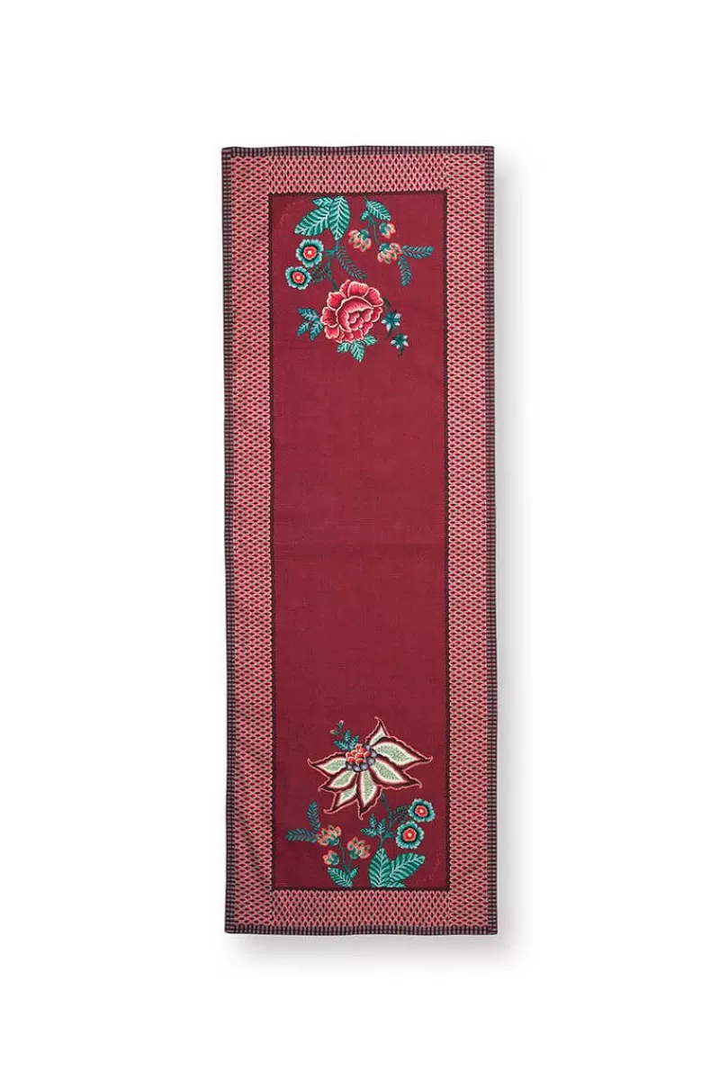 Fashion Pip Studio Flower Festival Table Runner Dark Pink Roze