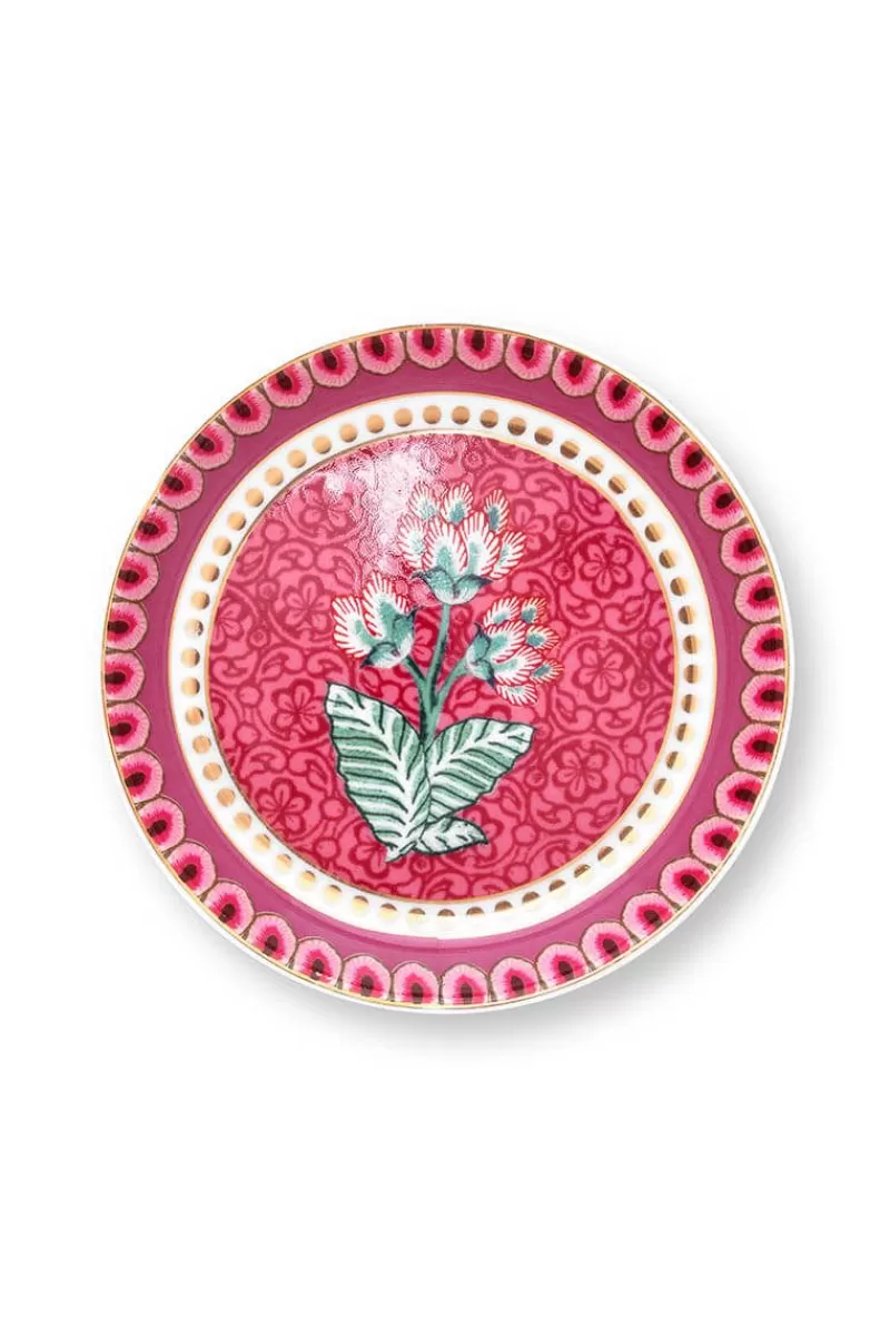 Flash Sale Pip Studio Flower Festival Theetip Donker Roze