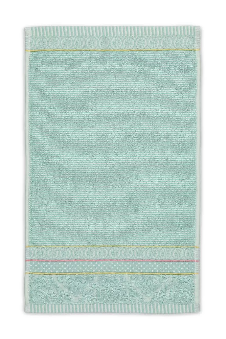 Gastendoekjes-Pip Studio Gastendoek Set/3 Soft Zellige Blue 30X50 Cm Blauw