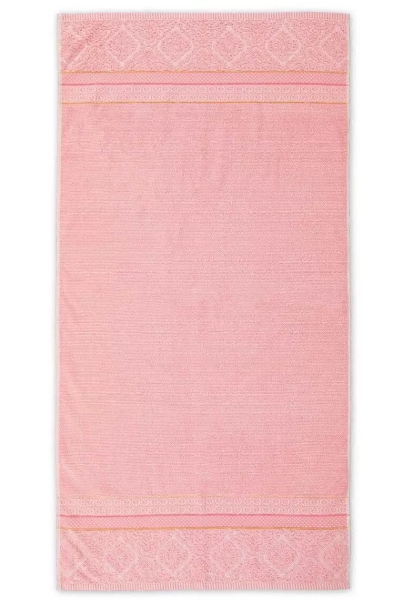 Hot Pip Studio Grote Handdoek Soft Zellige Roze 70X140 Cm