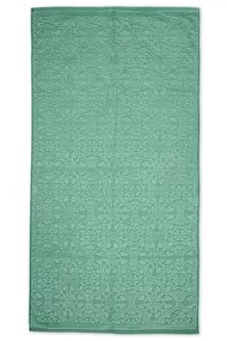 Handdoeken-Pip Studio Grote Handdoek Tile De Pip 70X140 Cm Groen