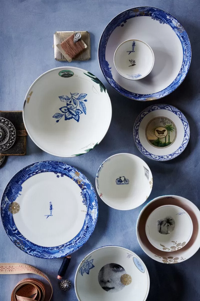 Online Pip Studio Heritage Dinerbord Grens Blauw 26.5 Cm