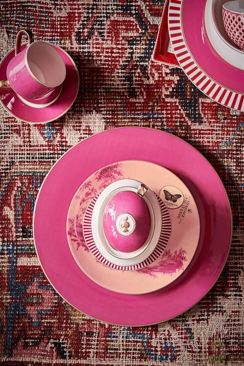 Flash Sale Pip Studio Heritage Gebaksbord Geverfd Roze 18 Cm