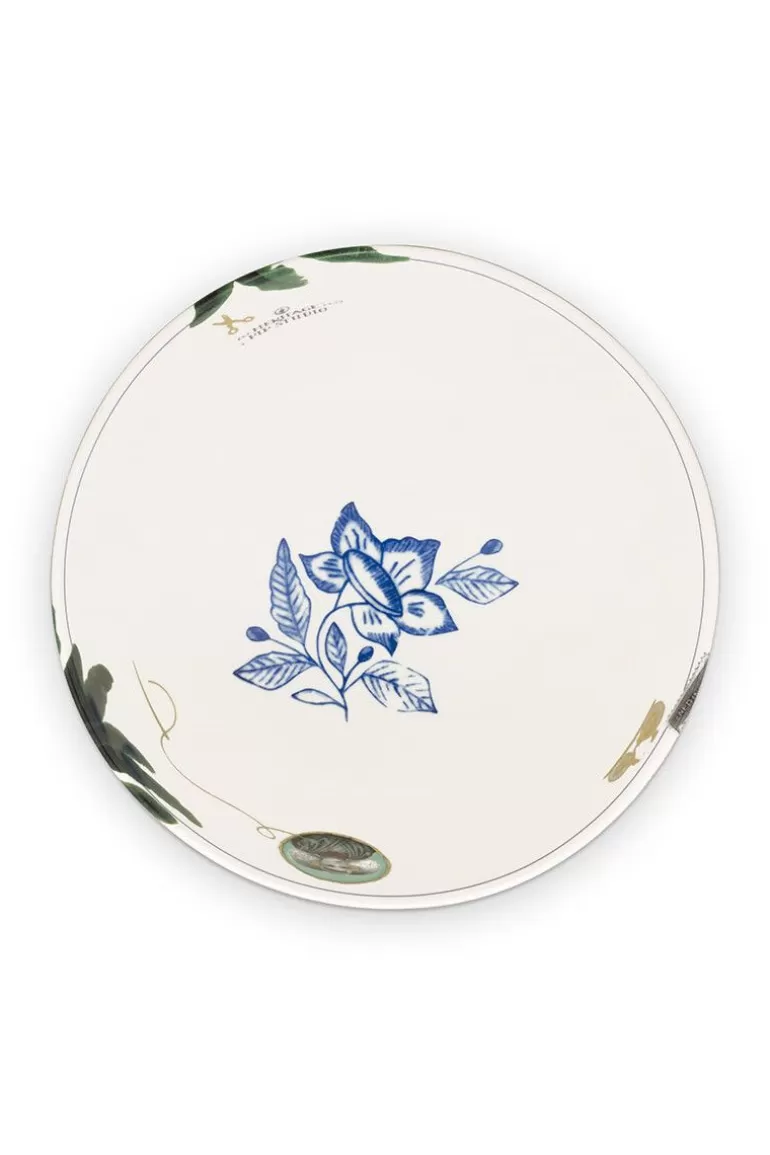 Saladeschalen-Pip Studio Heritage Kom Palm Groen 23 Cm