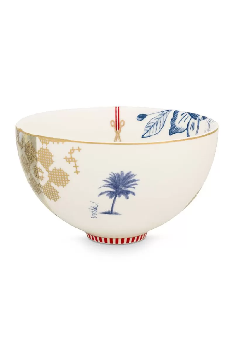 Shop Pip Studio Heritage Kom Palm Wit 15 Cm