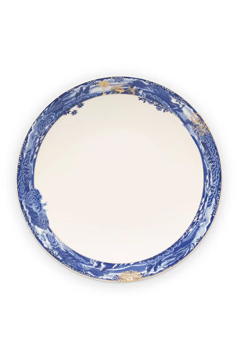 Online Pip Studio Heritage Soepbord Grens Blauw 25.5 Cm