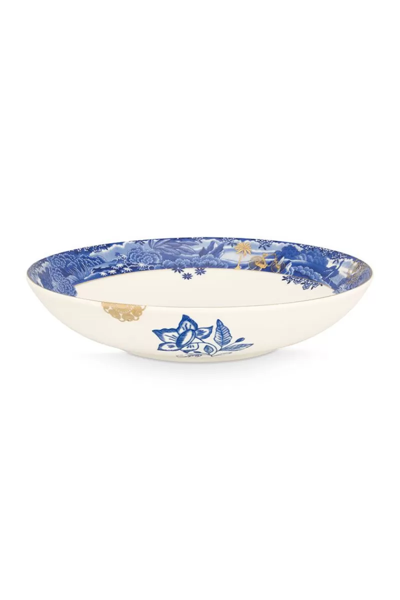 Online Pip Studio Heritage Soepbord Grens Blauw 25.5 Cm