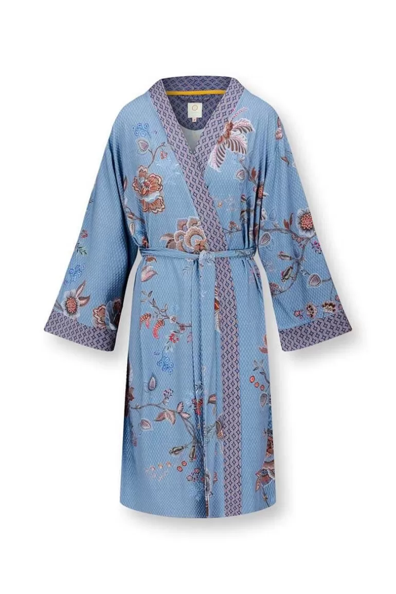 Kimono'S-Pip Studio Kimono Cece Fiore Blauw