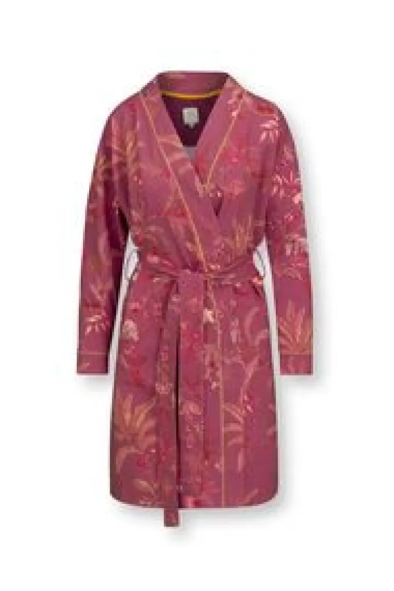 Strandkleding-Pip Studio Kimono Isola Roze