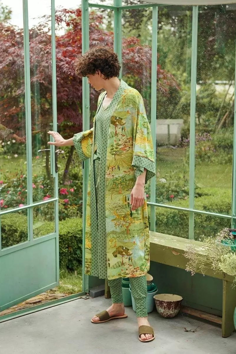 Discount Pip Studio Kimono Toscana Groen