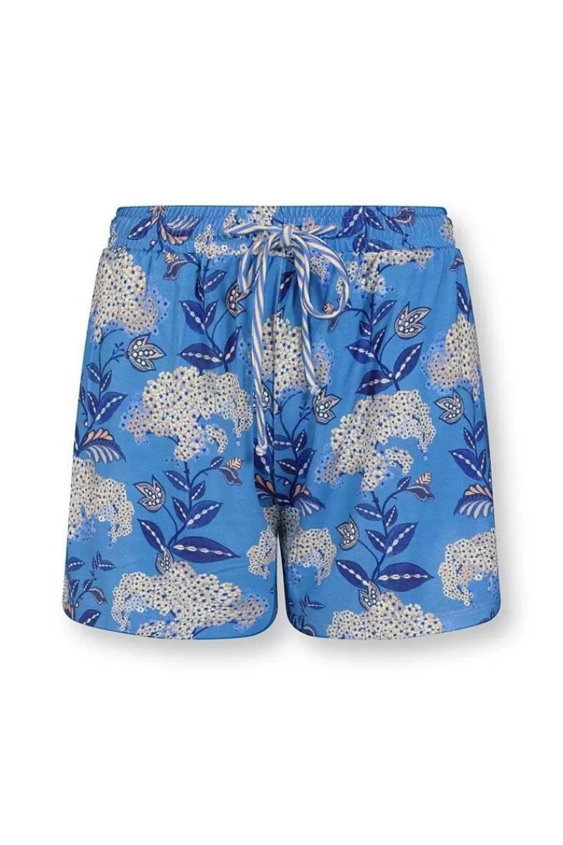 Best Sale Pip Studio Korte Broek Flora Firenze Kobalt Blauw