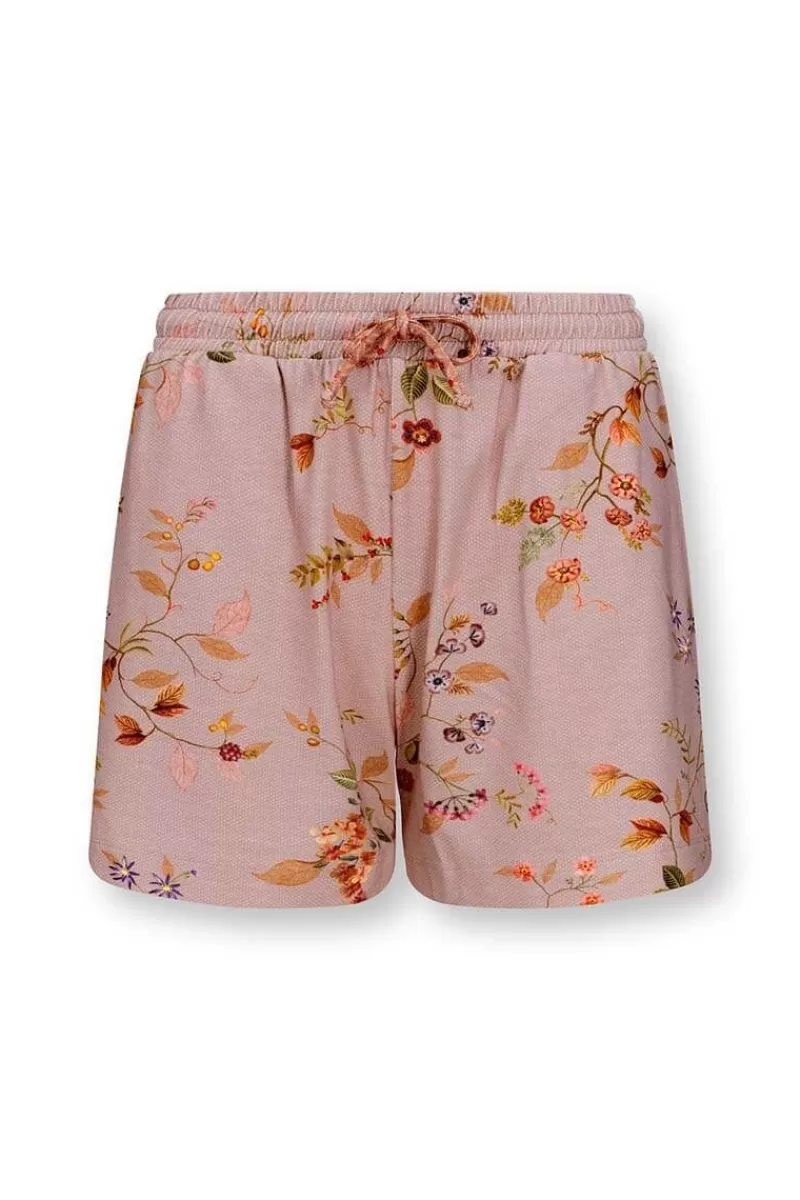 Outlet Pip Studio Korte Broek Kawai Flower Licht Roze