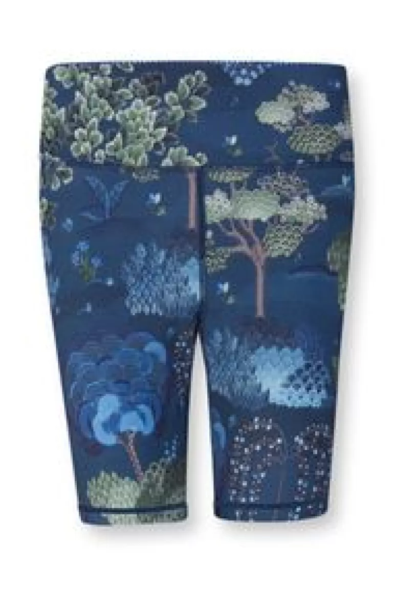 Sportbroeken-Pip Studio Korte Sportbroek Japanese Garden Blauw