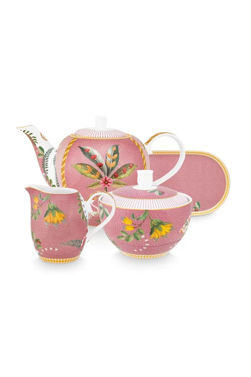 Discount Pip Studio La Majorelle Thee Set/4 Roze