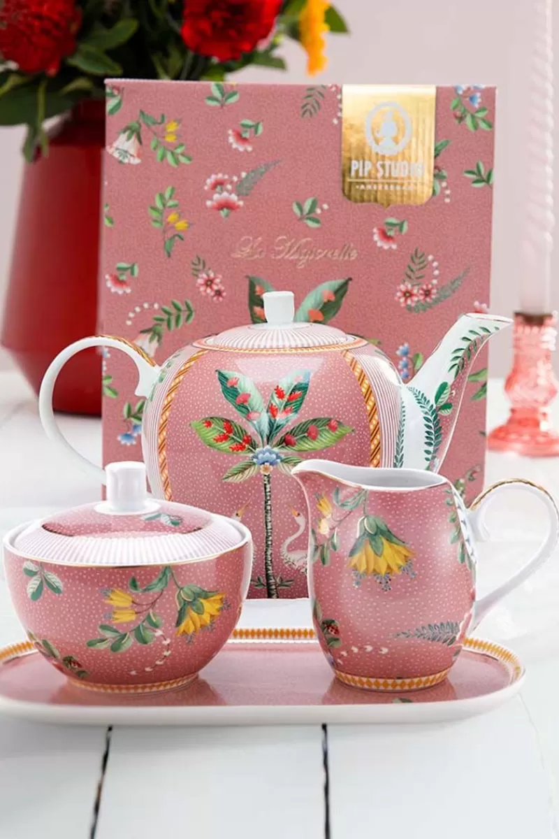 Discount Pip Studio La Majorelle Thee Set/4 Roze