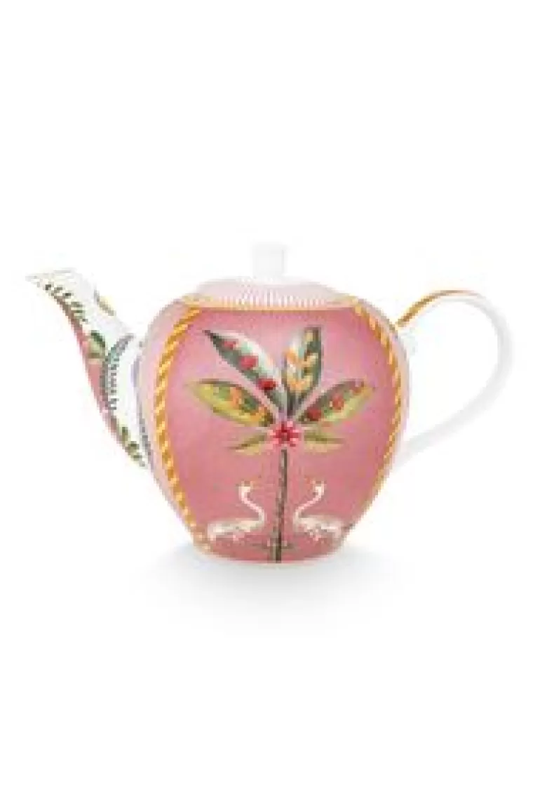 Theepotten-Pip Studio La Majorelle Theepot Groot Roze