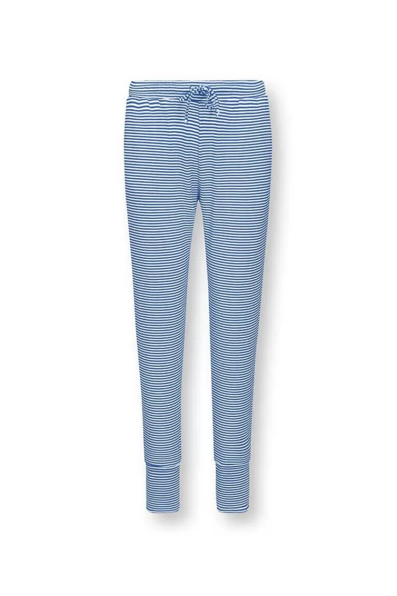 New Pip Studio Lange Broek Little Sumo Stripe Kobalt Blauw