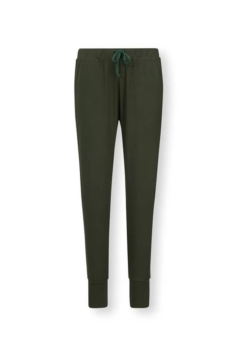 New Pip Studio Lange Broek Solid Groen