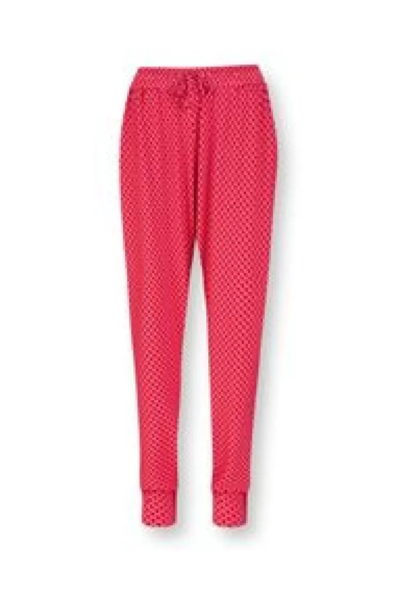 Broeken-Pip Studio Lange Broek Suki Rood