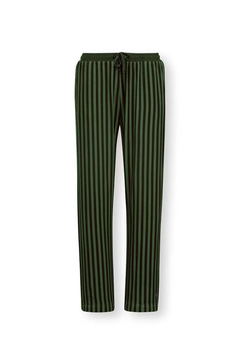 Best Pip Studio Lange Broek Sumo Stripe Donker Groen