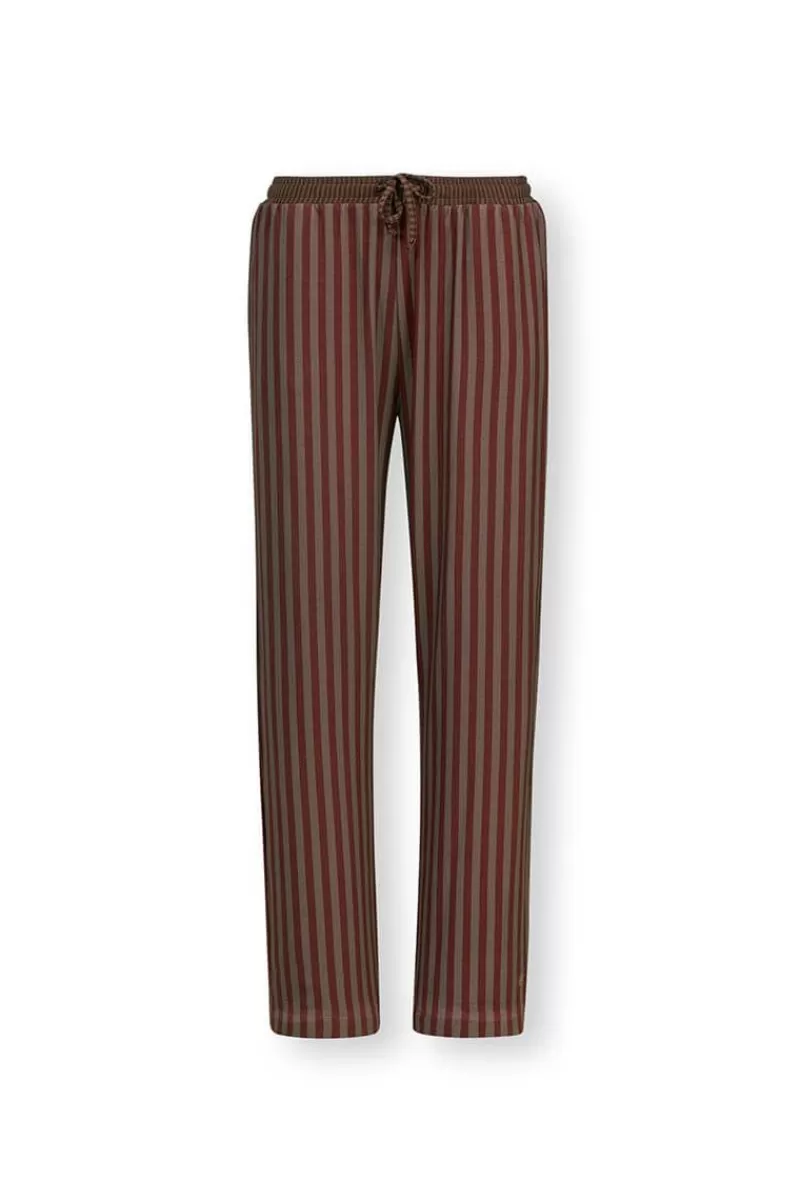 Best Pip Studio Lange Broek Sumo Stripe Terra Rood