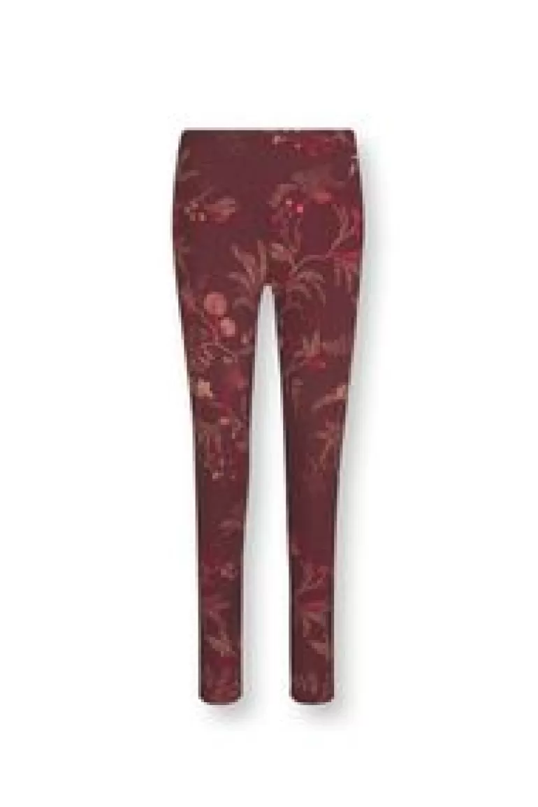 Sportbroeken-Pip Studio Lange Sportlegging Isola Donker Rood