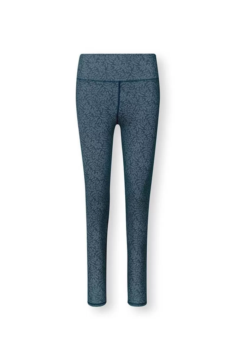 Cheap Pip Studio Lange Sportlegging Leafy Dots Blauw