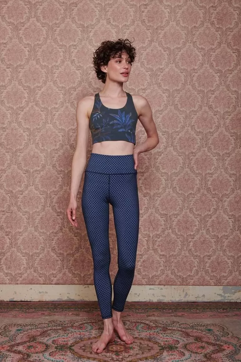 Sportbroeken-Pip Studio Lange Sportlegging Suki Kobaltblauw