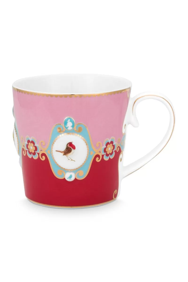 Shop Pip Studio Love Birds Mok Groot Rood/Roze