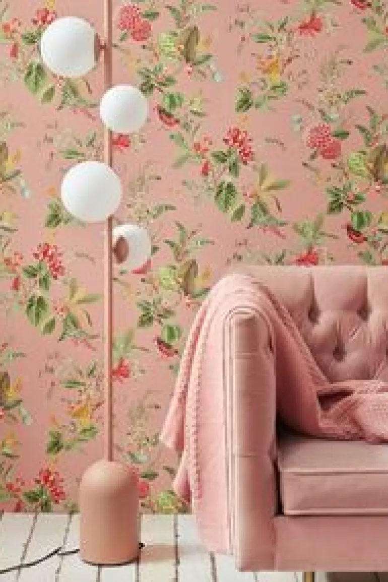 Vliesbehang-Pip Studio Floris Vliesbehang Roze