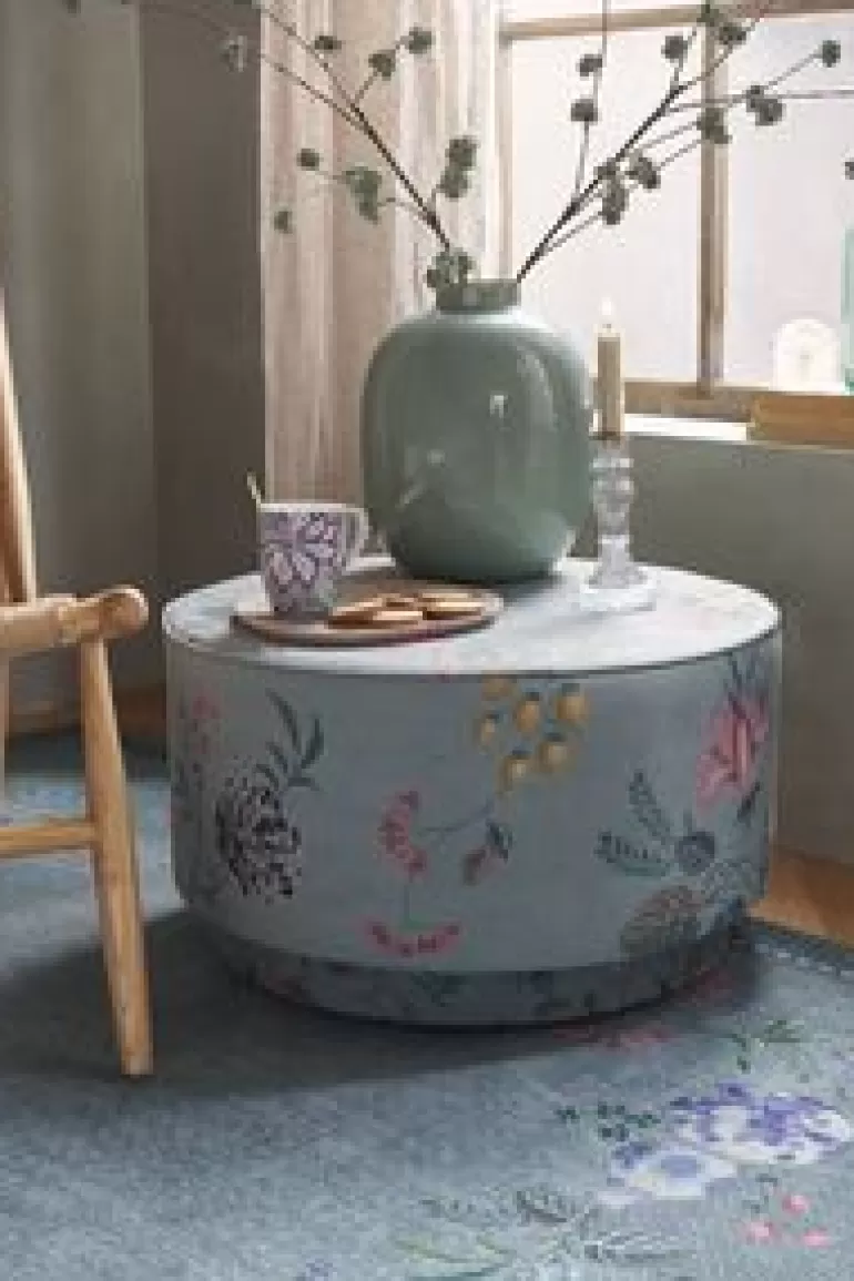 Poefen En Stoelen-Pip Studio Poef Large Fleur Grandeur Groen