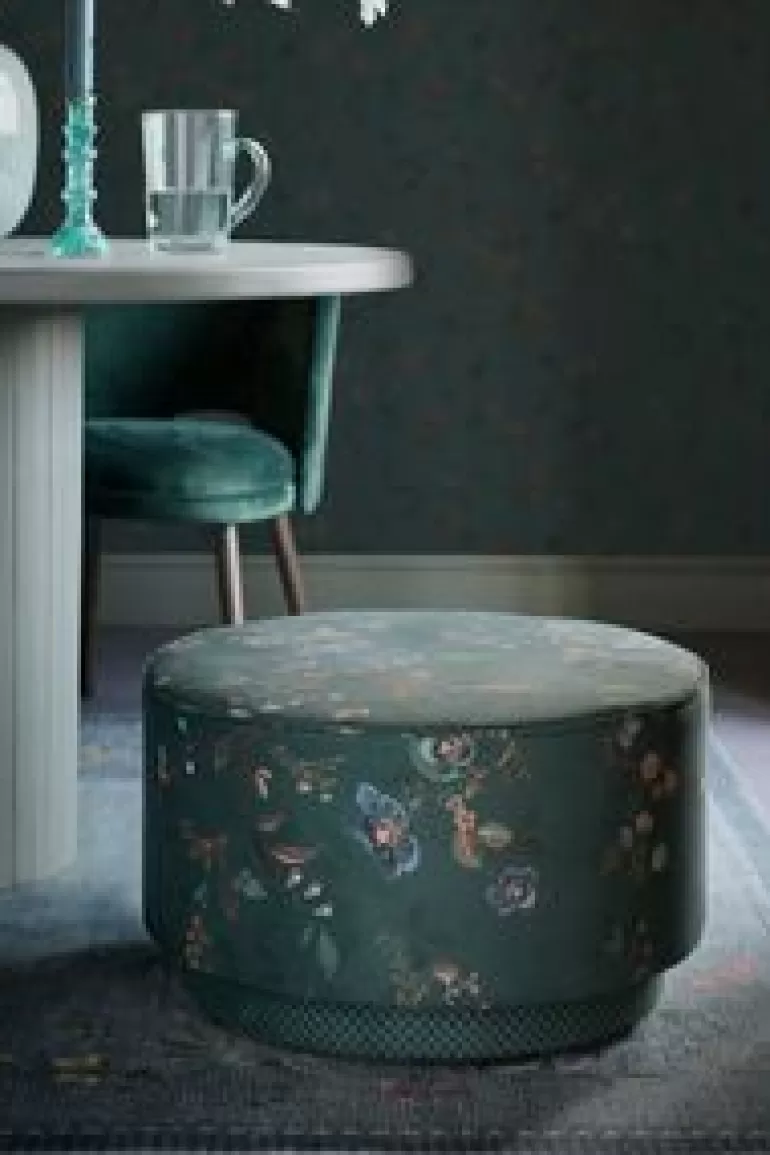 Poefen En Stoelen-Pip Studio Poef Large Kawai Flower Groen