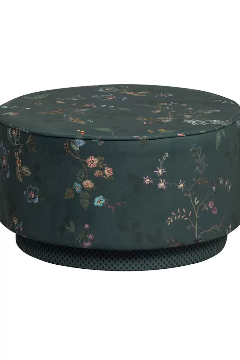 Poefen En Stoelen-Pip Studio Poef Large Kawai Flower Groen