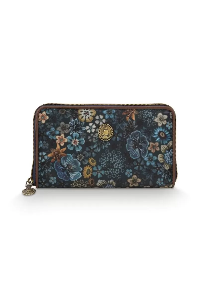 Discount Pip Studio Portemonnee Tutti I Fiori Blauw